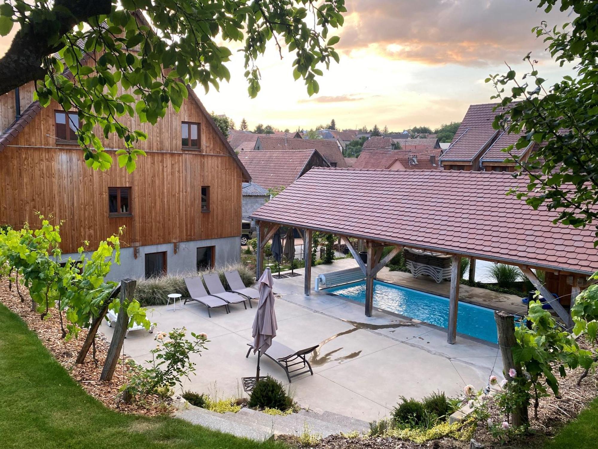 Вилла Les Granges Modernes Bruebach Номер фото